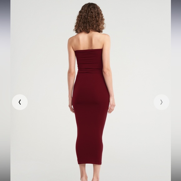 WOLFORD FATAL DRESS IN RED SOFT CHERRY - Picture 3 of 3